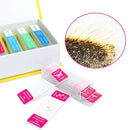 35PCS Prepared Microscope Slides with 7 Types Specimens, Insect/Plant Glass Sample Slide for Kids Adults Family Preschool Education Scientific Enlightenment by TinyTreasures Baby Boutique