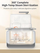 GROWSNY Fast Baby Bottle Warmer, 12-in-1 Milk Warmer with Steam and Water Bath Warming Modes for Breastmilk &Formula, Food Heating,with Thaw, Steri-lize, Egg Boil Function, Fits Most Types of Bottles by TinyTreasures Baby Boutique
