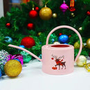 Metal Watering Can for Outdoor and Indoor Plants, Watering Can Decor, 1 Gallon (Pink) by GreenHaven Gardens