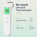 No-Touch Thermometer for Adults and Kids, Fast Accurate Digital Thermometer with Fever Alarm & Silent Mode, Easy-to-use, Forehead Thermometer for Babies, Kids & Elderly by TinyTreasures Baby Boutique