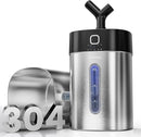 Feekaa Stainless Steel Humidifier Easy Clean, 1Gal/4L Cool Mist Humidifiers for Bedroom, Dishwasher Safe Humidifier Large Room, Humidifiers for Bedroom Baby Nursery Living Room Office, Black by TinyTreasures Baby Boutique