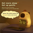 Capybara Alarm Clock with Night Light for Kids, 7 RGB Color Cute Alarm Clocks for Bedrooms Ok to Wake Clocks, Silicone Animal Tabletop Lamp for Teen Girls Boys by TinyTreasures Baby Boutique