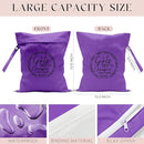 Girls Trip Gifts Wet Dry Bag, Beach Bag Wet Bag Favors, for Swimsuit Toiletry Travel Essentials For Women Aloha Bags, Beach Travel Gym Laundry bags for Dirty Diaper Swimsuit Gifts (Purple) by TinyTreasures Baby Boutique