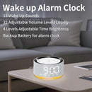 Brown Noise Machine Alarm Clock Sound White Noise Machine Night Light with 30 Sleeping Sounds for Baby Kids Adults 2 Alarms Backup Battery 32 Level Volume 15 Wake up Sounds for Mild Heavy Sleeper by TinyTreasures Baby Boutique