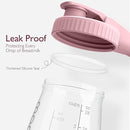 Momcozy Breast Milk Pitcher, Resistant to Heat and Cold Abrupt Temp Swings, No Leak Breast Milk Fridge Storage Container With Wide Mouth, Fast Baby Formula Maker, Breastfeeding Essentials, Pink by TinyTreasures Baby Boutique