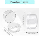 2 Pack Deadbolt Child Safety Lock Cover, Child Proof Door Knob Cover, Large Size Door Safety Deadbolt Lock for Kids, 2.76 * 2.14" by TinyTreasures Baby Boutique