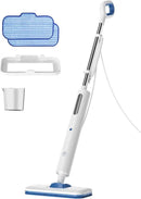 Steam Mop for Floor Cleaning,15-Second Setup,Chemical-Free Floor Steam Cleaner for Hardwood,Laminate,Tile&Greasy Spots.Ergonomic Design with Hands-Free Standing,3 Steam Settings,Reusable Washable Pads by CozyNest Decor