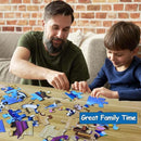 Jumbo Floor Puzzle for Kids, Large Jigsaw Puzzles 35 Piece for Kids Ages 3-5,Preschool Learning & Education Toys, Gifts for 4-8 Year Old Boys and Girls (Dog Animals) by TinyTreasures Baby Boutique