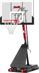 Basketball Hoop Outdoor 10 FT Height Adjustable, Portable Basketball Goals Systems with 45" Backboard for Youth Adults Kids - Backyard, Driveway, Indoor Play by TinyTreasures Baby Boutique
