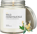 1OAK Soy Wax Scented Candles (Wild Honeysuckle) - Long Burning Premium Hand-Poured (7oz.) by CozyNest Decor