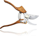TONMA Bypass Pruning Shears [Made in Japan] 8 inches Professional Garden Shears, Japanese Secateurs Hand Pruner Hedge Clippers, Aluminum Alloy Handle by GreenHaven Gardens