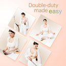 Upgraded Wearable Hands Free Breast Pump: D6 Portable Low Noise Breastfeeding Pumps with 3 Modes & 9 Levels & Memory Function | Leak-Proof Double-Seal Design | Strong Suction 15/17/21/25mm Flange by TinyTreasures Baby Boutique