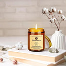 Vanilla Scented Candle Set 2 Pack, Candle for Home Scented, Odor Eliminating, Stress Relief, total15oz, 110 Hours Long Lasting Candles, Soy Candle Gift Set for Women by CozyNest Decor