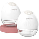 Breast Pump Wearable Breast Pumping: Electric Breast Pumps Hands Free Breastfeeding Pumps with 4 Modes & 9 Levels - Rechargeable Milk Pump, Smart Display for Moms, 24mm 2 Pack by TinyTreasures Baby Boutique