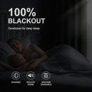 NICETOWN Greyish Green Blackout Curtains for Living Room Bedroom, 100% Blackout Thermal Insulated Room Darkening Window Drapes for Nursery, 1 Pair, 52" W x 63" L by TinyTreasures Baby Boutique