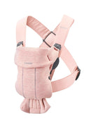 BabyBjörn Baby Carrier Mini, Light Pink, 3D Jersey | Infant Carrier (7-25 lbs), Ergonomic, Easy-to-Use by TinyTreasures Baby Boutique