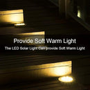 ZGWJ Solar Ground Lights,12 Pack Waterproof Solar Garden Lights, Upgraded Outdoor Garden Waterproof Bright in-Ground Lights, Landscape Lights for Pathway,Yard,Deck,Lawn,Patio,Walkway Warm White by GreenHaven Gardens