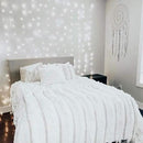 Lighting EVER 594 LED Curtain Lights Cool White, Hanging Fairy String Lights for Bedroom Wall, Indoor Outdoor Backdrop Lights for Wedding, Party, Patio Gazebo (20x10ft, 27 Strings, 9" Apart) by CozyNest Decor
