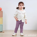 U·nikaka Toddler Baby Girls Pants Ribbed Infant Pants Leggings Toddler Baby Girl Bottoms Leggings 2 Packs by TinyTreasures Baby Boutique