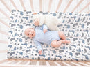 4 Pack Soft Baby Boy Sheets Dinosaur Star Cloud Soft Polyester Neutral Unisex Fitted Sheets Set for Baby Boys by TinyTreasures Baby Boutique