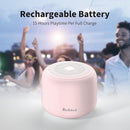 Bobtot Portable Bluetooth Speakers with Strap Easy to Carry, Wireless IPX5 Waterproof Mini Speaker with Loud Stereo Sound, 20 Hours Playtime, Rechargeable Battery, Built-in Microphone, Pink by TinyTreasures Baby Boutique