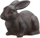 Full Bodied Cast Iron Rabbit Garden Figure by INsideOUT by GreenHaven Gardens