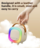 Mini Karaoke Machine Speaker for Kids Adults, Portable Bluetooth with 2 Wireless Microphones, Children's Day Birthday Gift Ideas for Toys for Teens Boys and Girls Aged 4, 5, 6, 7, 8, 9, 10, 11, 12+ by TinyTreasures Baby Boutique