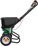 Scotts Elite Spreader for Grass Seed, Weed and Feed, Fertilizer, Salt and Ice Melt, Durable Push Spreader Holds up to 20,000 sq. ft Product by GreenHaven Gardens