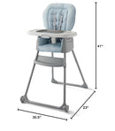 Graco Made2Grow 5-in-1 Convertible Highchair, Adjustable Baby to Toddler Seat, Hudson by TinyTreasures Baby Boutique