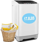 17.8Lbs Portable Washing Machine Nictemaw Portable Washer, 2.3 Cu.ft Washer and Dryer Combo with Drain Pump, 10 Programs 8 Water Level Compact Laundry Washer for Home, Apartment, RV, Dorms by CozyNest Decor