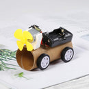 Sntieecr 6 Set DC Motors Kit, Mini Electric Motor 3V 15000RPM with 66 PCS Plastic Gears, AA Battery Holder Case, Motor Bracket, Shaft Propeller and Rocker Switch for DIY Toys Science Projects by TinyTreasures Baby Boutique