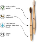 Greenzla Bamboo Toothbrushes for Adults – 12 Pack Wooden Toothbrush Set with Charcoal-Infused Soft Bristles, Natural Oral Care for Daily Use by CozyNest Decor