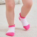Zaples Baby Non Slip Grip Ankle Socks with Non Skid Soles for Infants Toddlers Kids Boys Girls by TinyTreasures Baby Boutique