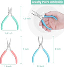 WORKPRO Jewelry Pliers Set, 3 Pack Jewelry Making Tool Kit Includes Mini Needle Nose Plier/Chain Nose Plier, Round Nose Plier and Wire Cutter for Jewelry Repair, DIY Crafts, Jewelry Making Supplies by TinyTreasures Baby Boutique