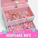 Musical Ballerina Jewelry Box for Girls - Kids Dancing Ballerina Music Box with Mirror, Ballet Gifts for Little Girls, Jewelry Boxes, Childrens Birthday Gift, Ages 3-10 by TinyTreasures Baby Boutique