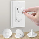 Outlet Covers Baby Proofing White - PRObebi 38 Pack Plug Covers for Electrical Outlets, Child Proof Socket Covers, Baby Safety Products for Home, Office, Easy Insatllation, Protect Babies by TinyTreasures Baby Boutique