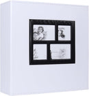 RECUTMS Photo Album 4x6 1000 Pockets Photos, Extra Large Capacity Family Wedding Picture Albums Holds 1000 Horizontal and Vertical Photos (White) by TinyTreasures Baby Boutique
