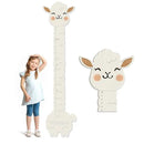 Personalized Name Height Chart for Kids, Alpaca Wood Growth Chart, Height Measuring for Children, Boy Girls Height Wall Chart Growth Measuring Ruler for Nursery Decor, Lightweight by CozyNest Decor