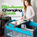Joovy Room-Playard, Nursery Center, Bassinet, Changing-Table, Black by TinyTreasures Baby Boutique