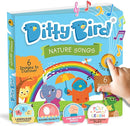 Ditty Bird Musical Books for Toddlers | Fun Children's Nursery Rhyme Book | Rain, Rain, Go Away Book with Sound | Interactive Toddler Books for 1 Year Old to 3 Year Olds | Sturdy Baby Sound Books by TinyTreasures Baby Boutique