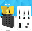 3200GPH Sump Pump - 100W Submersible Water Pump with Barrier Bag, Ultra Quiet Aquarium Pump with 33FT Power Cord for Pond, Waterfall, Fish Tank, Statuary, Hydroponic, Yellow by GreenHaven Gardens
