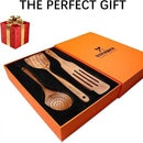 Wooden Spoons for Cooking,12 Pack Wooden Utensils for Cooking Wooden Cooking Utensils Wooden Kitchen Utensils Set Natural Teak Wooden Spatulas for Cooking by CozyNest Decor