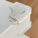 Food-Graded Silicone Clear Corner Protectors, Baby Proofing Table Edge Guards, Pre-Tapep Adhesive Soft for Kids Child Safety Proof, Cabinets Counter Furniture Bumpers (8, 1/5x4/5 in (Width)) by TinyTreasures Baby Boutique
