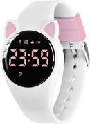 Kids Watches for Girls Boys Digital Sport Watch with Step Counter Pedometer Vibration Alarm Clock, No App Waterproof Fitness Tracker Kids Watch Boys Girls Teens Students Ages 5-16 by TinyTreasures Baby Boutique