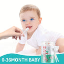 dearlomum Baby Tongue Cleaner, Newborn Toothbrush, 48PCS Disposable Infant Clean Mouth,Gauze Gum Cleaner Baby Oral Cleaning Stick Dental Care for 0-36 Month by TinyTreasures Baby Boutique