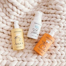Dabble & Dollop Citrus Kiss Bundle, Natural Bubble Bath, Body Wash & Shampoo for Kids, USA-made, Paraben & Sulfate Free, Vegan, Gluten-Free, Tear-Free, Tangerine, Vanilla, Lemon (Set of 3) by TinyTreasures Baby Boutique