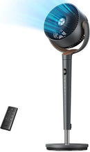 Dreo Fan for Bedroom, 120° Oscillating Standing Fans, Quiet Floor Fan with DC Motor, 100ft Pedestal Fans for Room, 9 Speeds, 4 modes, 20dB, 120° Manual Vertical, 37-42" Adjustable Height, 9H Timer by CozyNest Decor