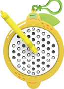 1pcs Lemon Magnetic Drawing Board for Kids & Toddlers with Beads and Magnet Stylus Pen - Magnetic Travel Toy for Airplane & Car Ride Activities for Kids by TinyTreasures Baby Boutique