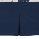 Lambs & Ivy Playful Elephant Blue/White Cotton 3-Piece Baby Crib Bedding Set by TinyTreasures Baby Boutique