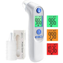 Ear Thermometer, Digital Ear Thermometer for Kids and Adults, High Accuracy Baby Thermometer with 1s Result, 3-Color Coded and 30 Memory Recall, Easy to Use, with 21 Disposable Probe Covers by TinyTreasures Baby Boutique